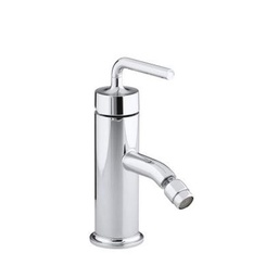 [KOH-14434-4A-CP] Kohler 14434-4A-CP Purist Single-Control Bidet Faucet With Straight Lever Handle