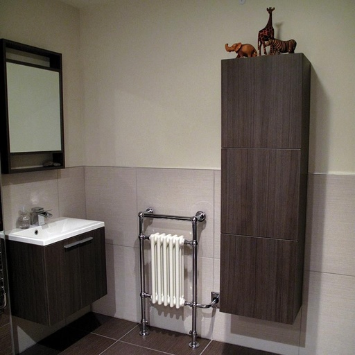 [ICO-W6053] ICO W6053 Tuzio Harley 18.5"x37" Towel Warmer Hardwired, Chrome