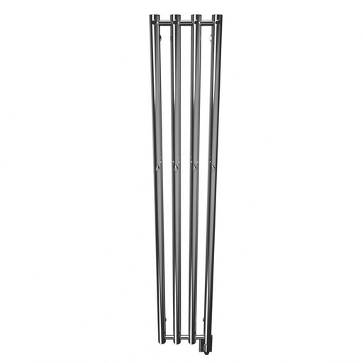 [ICO-W8203] ICO W8203 Tuzio 10.5"x59" Rosendal Towel Warmer, Hardwired, Chrome