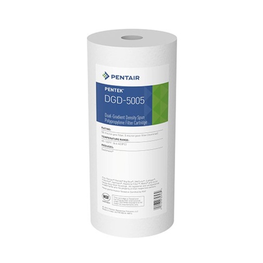 [PEN-155357-43] Pentair DGD-5005 Pentek 10" Heavy Duty Water Filter