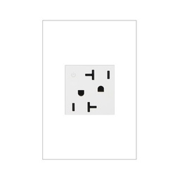 [LEG-ARCD202W10] Legrand ARCD202W10 Tamper-Resistant Dual Controlled Outlet 20A