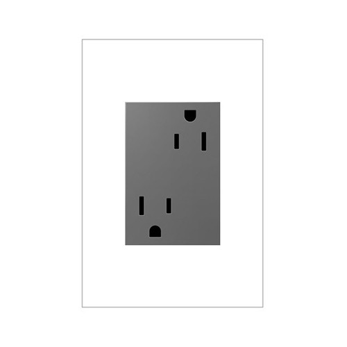 [LEG-ARTR153M4] Legrand ARTR153M4 Tamper-Resistant Outlet Plus-Size 15A Magnesium