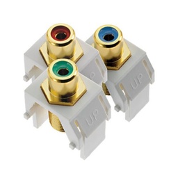 [LEG-ACRGBRCAFW1] Legrand ACRGBRCAFW1 Component Video RCA to F Kit