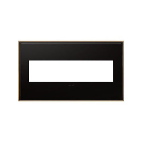 [LEG-AWC4GOB4] Legrand AWC4GOB4 Oil Rubbed Bronze 4 Gang Wall Plate