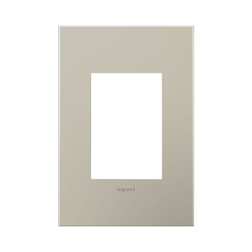 [LEG-AWC1G3SN4] Legrand AWC1G3SN4 Satin Nickel 1 Gang Wall Plate
