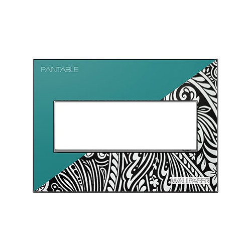[LEG-AWM3GM4] Legrand AWM3GM4 Custom Wall Plate 3 Gang Magnesium Trim
