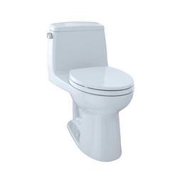 [TOTO-MS854114E#01] TOTO MS854114E Eco Ultramax Toilet Elongated Cotton