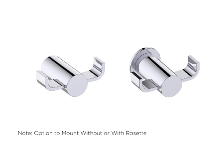 [KART-137132-33] Kartners 137132-33 PORTO Robe Hook Double Titanium 