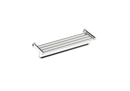 [KART-137442-81] Kartners 137442-81 PORTO Double Towel Shelf Brushed Nickel