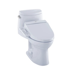 [TOTO-MW6042034CEFG#01] TOTO MW6042034CEFG UltraMax II WASHLET C100 One Piece Toilet Cotton