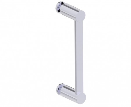 [KART-1377508-33] Kartners 1377508-33 PORTO 8" Single Glass Door Handle Titanium 