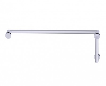 [KART-14470624-81] Kartners 14470624-81 Oslo 6"x24" Offset Shower Door Handles Brushed Nickel 