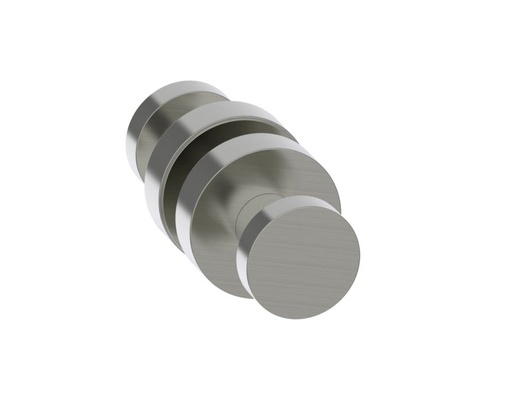[KART-1447502-81] Kartners 1447502-81 OSLO Shower Door Handle double knob Brushed Nickel
