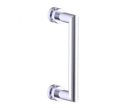 [KART-1447508-33] Kartners 1447508-33 OSLO 8" Shower Door Handle Titanium 