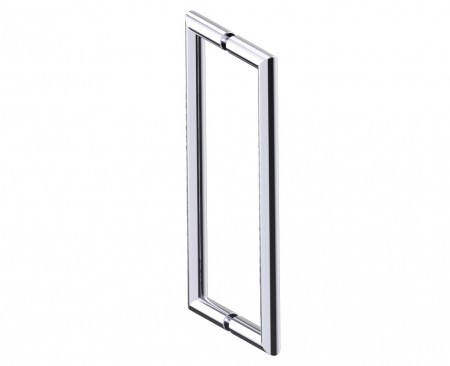 [KART-1887812-81] Kartners 1887812-81 SEVILLE 12" Double Shower Door Handle- Brushed Nickel