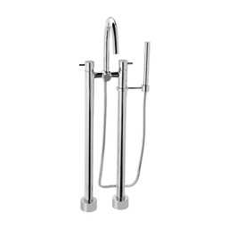 [TOTO-TB100DF#CP] TOTO TB100DF Two Handle Freestanding Tub Filler Chrome