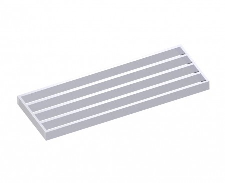 [KART-232440-81] Kartners 232440-81 BERLIN Towel Shelf Brushed Nickel