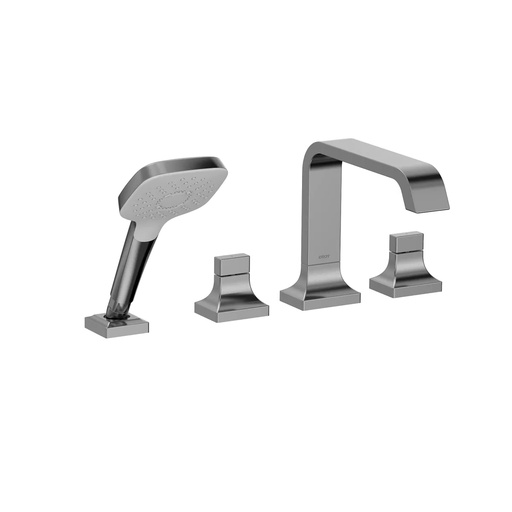 [TOTO-TBG08202U#CP] TOTO TBG08202U#CP GC Four Hole Roman Tub Filler Trim Polished Chrome