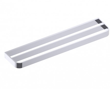 [KART-238242-33] Kartners 238242-33 BONN 24" Double Towel Bar Titanium 