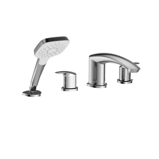 [TOTO-TBG09202U#CP] TOTO TBG09202U#CP GM Four Hole Roman Tub Filler Trim Polished Chrome