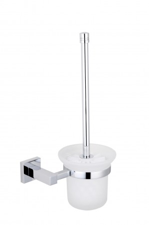 [KART-248610-33] Kartners 248610-33 LONDON Toilet Brush Set (WM FG) Titanium 