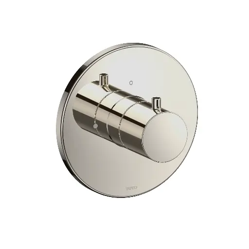 [TOTO-TBV01101U#PN] TOTO TBV01101U#PN Volume Control Valve Round Trim Polished Nickel