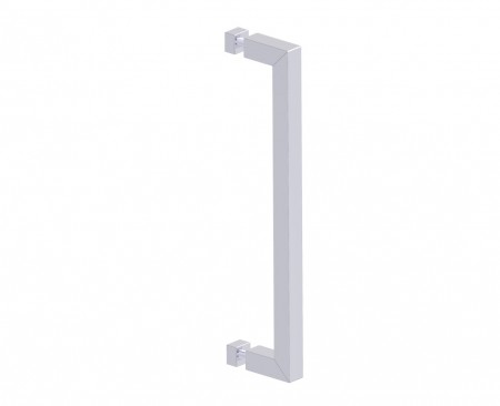 [KART-2487512-81] Kartners 2487512-81 LONDON 12" Shower Door Handle Brushed Nickel