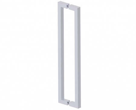 [KART-2487818-81] Kartners 2487818-81 LONDON 18" Double Shower Door Handle Brushed Nickel