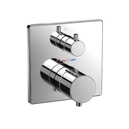 [TOTO-TBV02404U#CP] TOTO TBV02404U#CP Thermostatic Mixing Valve with Two Way Diverter Trim Polished Chrome