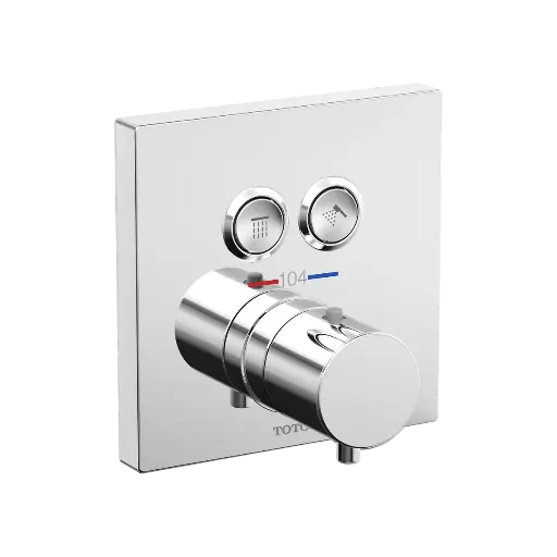 [TOTO-TBV02406U#CP] TOTO TBV02406U#CP Thermostatic Mixing Valve Two Function Trim Polished Chrome