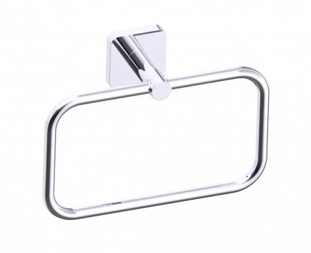 [KART-254460-62] Kartners 254460-62 MILAN Towel Ring Glossy White