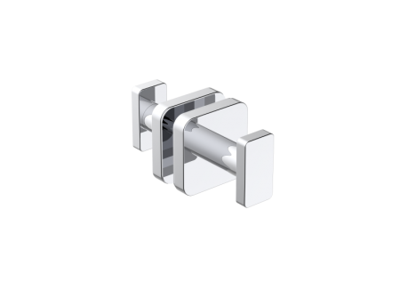 [KART-2547502-33] Kartners 2547502-33 MILAN Shower Door Handle double knob Titanium 