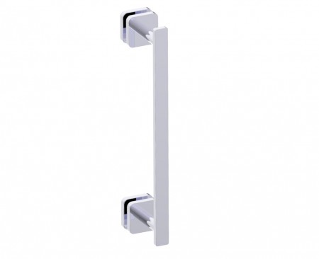 [KART-2547512-81] Kartners 2547512-81 MILAN 12" Shower Door Handle Brushed Nickel