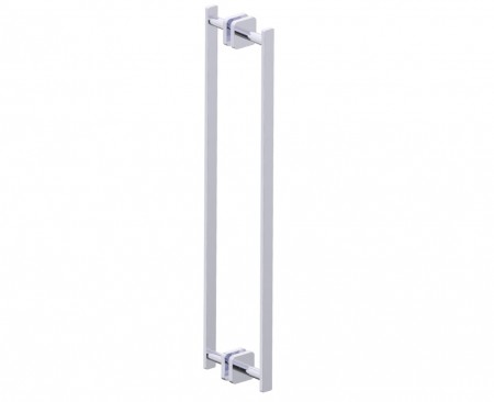 [KART-2547824-81] Kartners 2547824-81 MILAN 24" Double Shower Door Handle Brushed Nickel