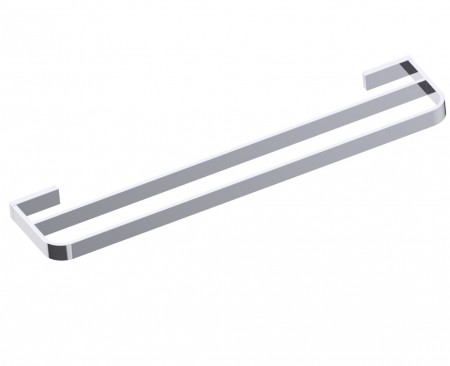 [KART-255242-33] Kartners 255242-33 COLOGNE Double Towel Bar 24" Titanium 