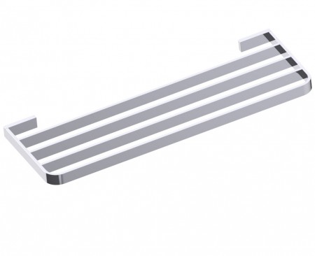 [KART-255440-81] Kartners 255440-81 COLOGNE Towel Shelf- Brushed Nickel