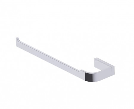[KART-255461L-62] Kartners 255461L-62 COLOGNE Towel Ring Left- Glossy White