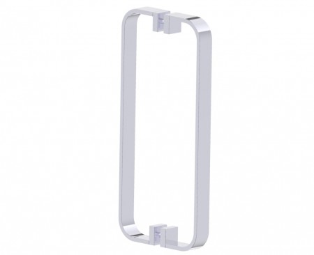 [KART-2557812-81] Kartners 2557812-81 COLOGNE 12" Double Shower Door Handle Brushed Nickel