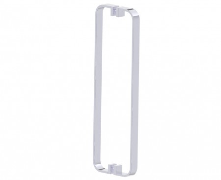[KART-2557818-33] Kartners 2557818-33 COLOGNE 18" Double Shower Door Handle Titanium 