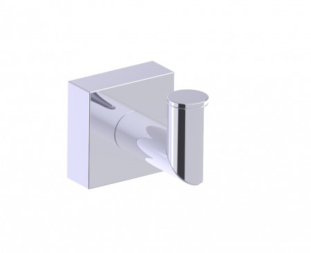 [KART-262130-33] Kartners 262130-33 MADRID Robe Hook Single Titanium 