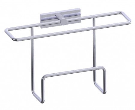 [KART-262140-33] Kartners 262140-33 MADRID Magazine Rack- Titanium 