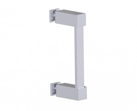 [KART-2777506-81] Kartners 2777506-81 LISBON 6" Single Shower Door Handle Brushed Nickel