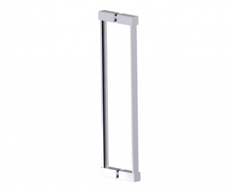 [KART-2777818-81] Kartners 2777818-81 LISBON 18" Double Shower Door Handle Brushed Nickel