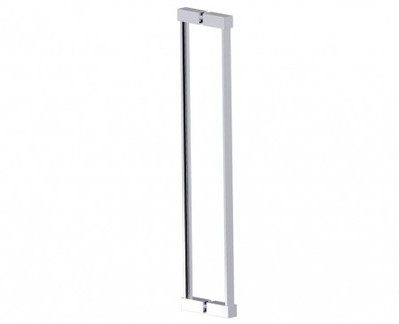 [KART-2777824-33] Kartners 2777824-33 LISBON 24" Double Shower Door Handle Titanium 