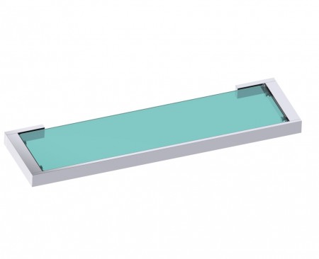 [KART-288671-81] Kartners 288671-81 MUNICH Glas Shelf- Brushed Nickel