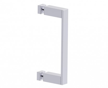 [KART-2887508-33] Kartners 2887508-33 MUNICH 8" Single Shower Door Handle- Titanium 