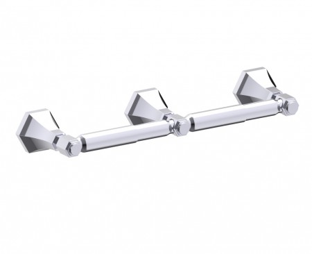 [KART-342155-81] Kartners 342155-81 PISA Double Tissue Holder- Brushed Nickel