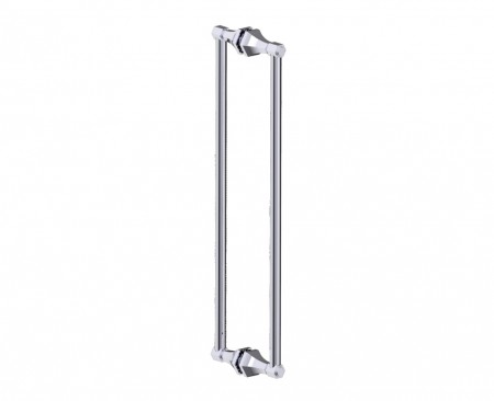 [KART-3427824-33] Kartners 3427824-33 PISA Double Shower Door Handle 24"- Titanium 