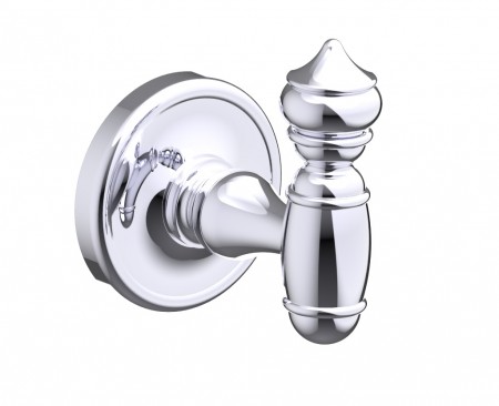 [KART-351130-33] Kartners 351130-33 LYON Robe Hook Titanium 