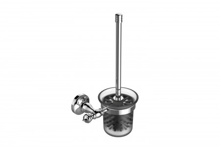 [KART-351610-33] Kartners 351610-33 LYON Toilet Brush Set Titanium 